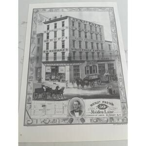 Benj Payn, Maiden Lane, Tobacco, Cigar, Wholesale, Albany New York, Retail